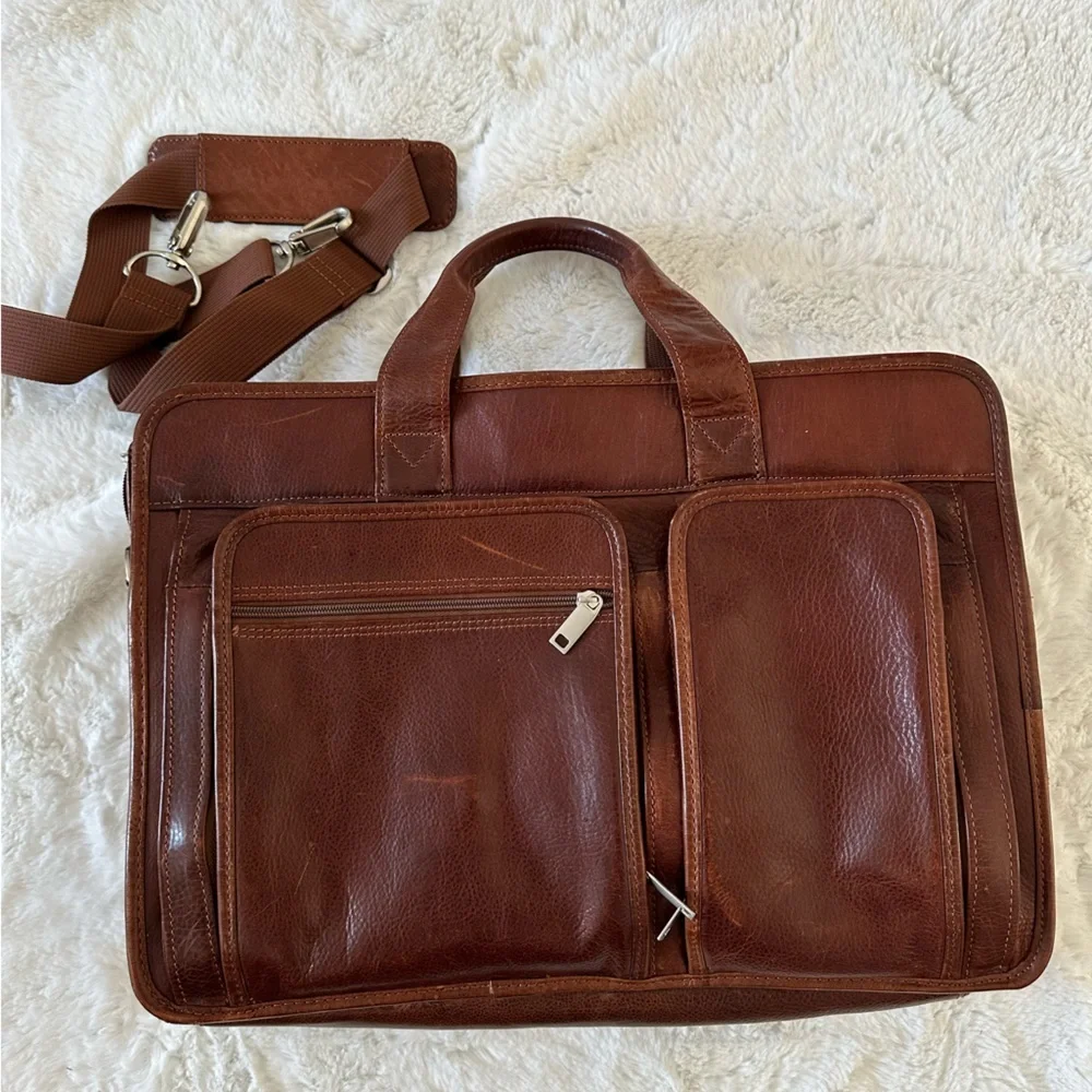 Wilsons Leather Men's Rugged Double Front Pocket Brief